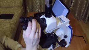 MMC-KZ900 микроскоп для спермоанализатора ММС Сперм: сборка, настройка освещения по Келеру
