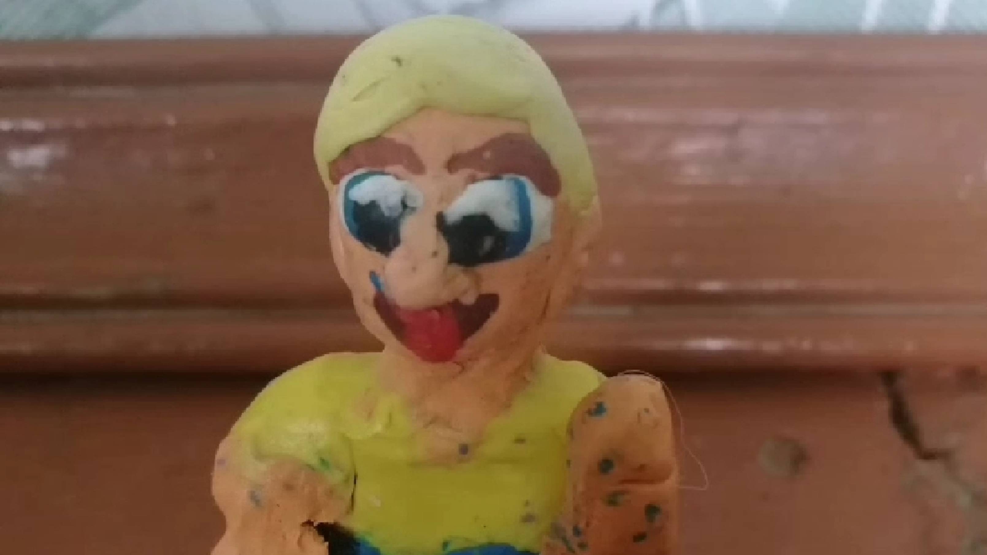 Моя первая анимация из пластилина ♥️ смотреть онлайн