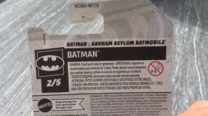 Hot Wheels Batman Batmobile Arkham Asylum