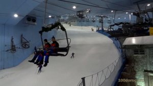 ДУБАЙ. Горнолыжная горка Ski Dubai