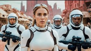 200 лет спустя на Марсе люди превратились в белых воинов , чтобы продолжить войну на Земле