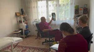 Артем 13 лет на приеме у костоправа