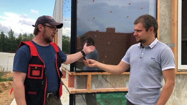 NEXT 72 (13 серия) завершили кровельное покрытие и начинаем фасады. Приехал СТРОЙХЛАМ.