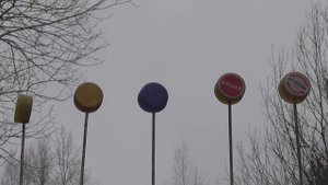 ИЖ-60 РСР. Стрельба по бутылкам и пробкам.