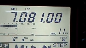 Icom 7400 и очень низкий горизонтальный диполь на 80м