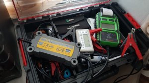 GYS FLASH 6.12 - Зарядное Устройство АКБ. Классический Заряд АКБ 75 Ач FURUKAWA BATTERY.