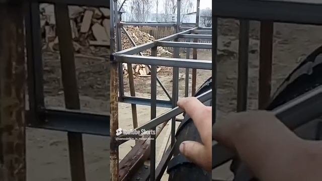 сварил заднюю часть вездехода