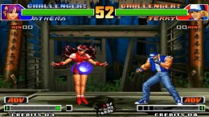 Terry Detener Poderes vs Todos los personajes KOF 98 Parte 1