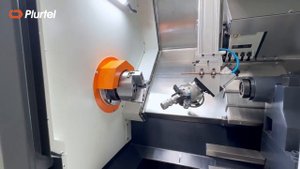 Токарный станок ТСК36А с наклонной станиной 45° из Китая