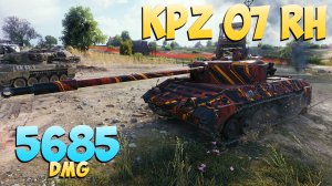 Kpz 07 RH - 7 Фрагов 5.6K Урона - Быстрый бандит! - Мир Танков