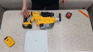 Обзор моего инструмента Dewalt. Перфоратор dch263 , сабельная пила dcs369, мультитул dcs354.