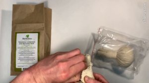 Распаковка травяных мешочков Herbolica Тайский массаж 190г