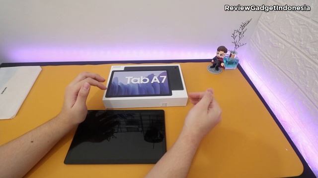 Unboxing Samsung Tab A7 Resmi Indonesia Varian 64GB Cuma 3 Jutaan