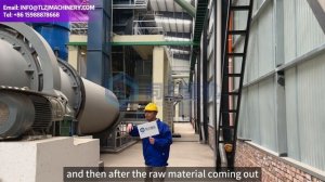 Вторичный охладитель органического вращающегося барабана в линии по производству удобрений NPK.