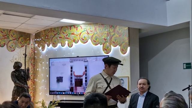 Литературная композиция по спектаклю "Ини-бии" (Братья) драматурга Степана Ефремова 16.01.2025 г.
