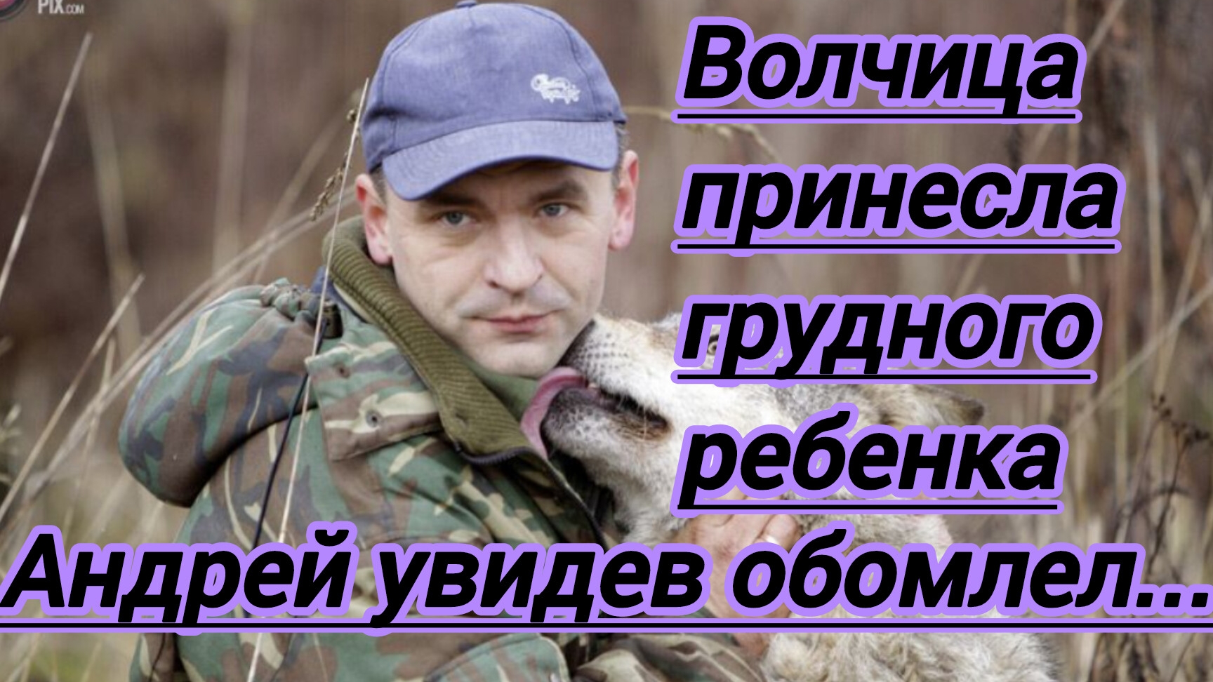 Жизненные истории. "Волчица принесла из леса грудного ребенка - Андрей увидев обомлел..."