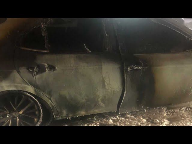 Возгорание Toyota Camry смотреть онлайн