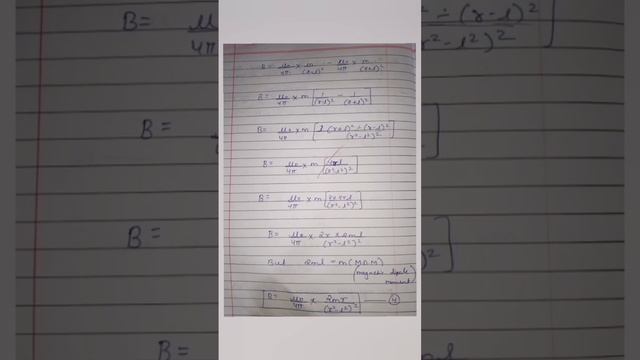 || physics Class 12th || # chapter 5 magnetism and matter # Part 2 #Notes# by AKHIL (AV) SHORTS #