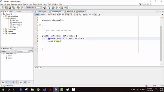 Chapter10 Object Oriented Programming  Polymorphism and Interfaces Part 4