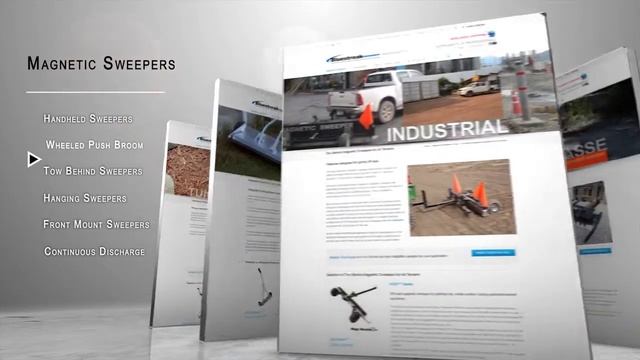 Magnetic Sweepers Sold Online at bluestreakequipment.com смотреть онлайн