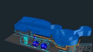 3D Проектирование общеоздоровительного бассейна.