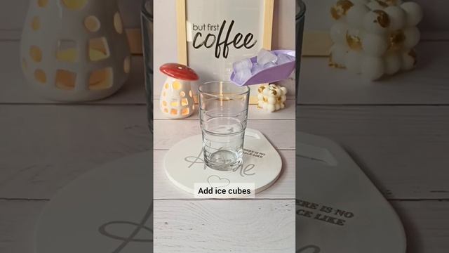 A Super Easy Iced Mocha Recipe✨| with cocoa powder and instant coffee #mocha