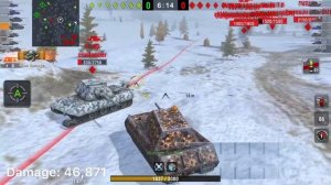 100,000 damage/ World of Tanks Blitz Gravity Force