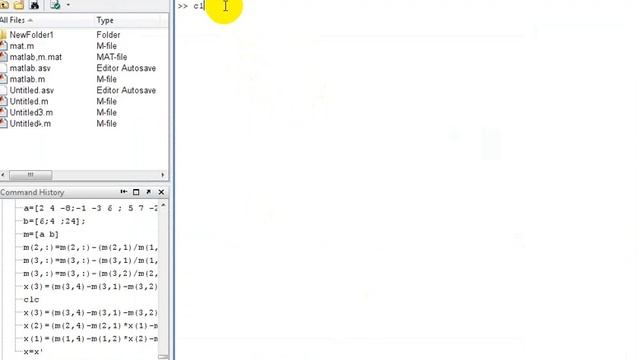Gauss of Jordan by Matlab смотреть онлайн