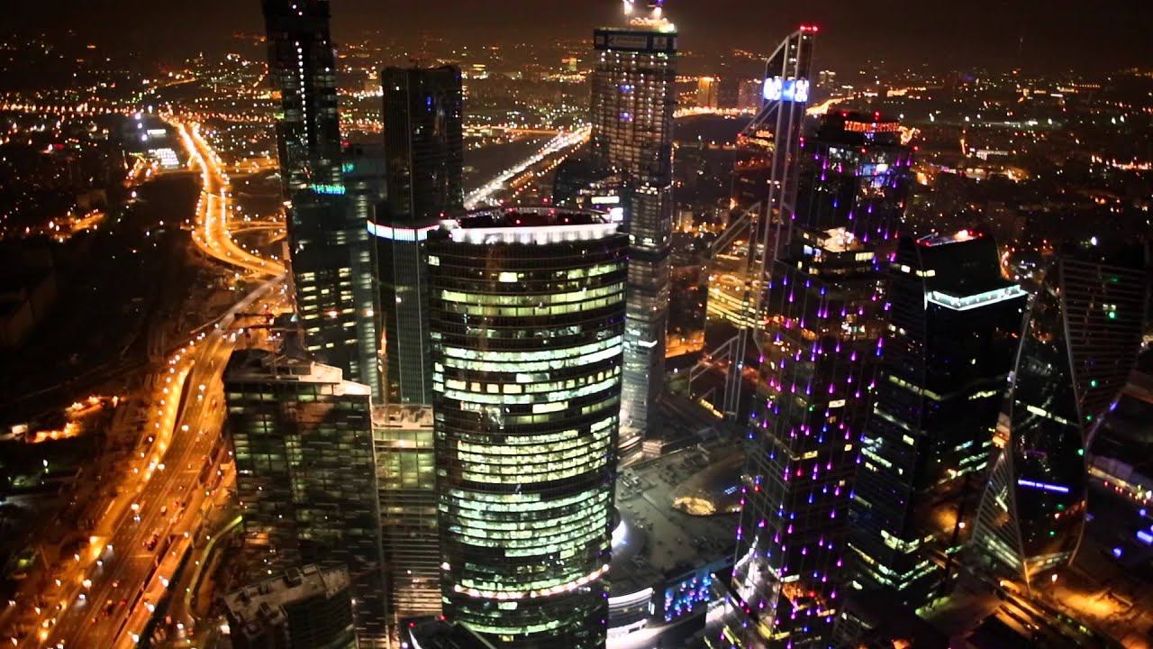 Moscow-city - аэровидеосъемка Москва - сити