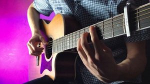 Get Lucky - Daft Punk. Fingerstyle guitar.