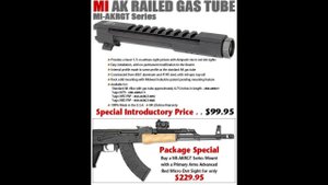 Новости - Газовая трубка с пикатинни для АК от Midwest Industries