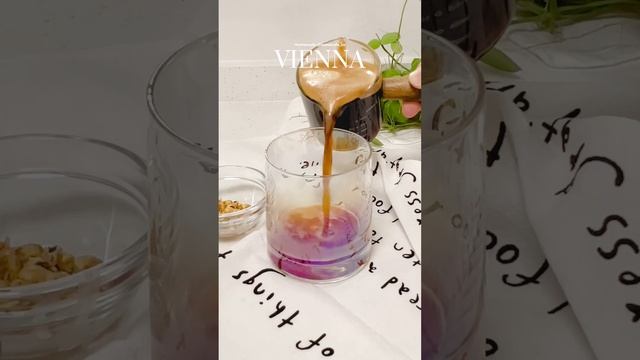 How I made Vienna Coffee with cream #coffee #shorts #homemade
