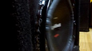 SONY Xplod 1800w subwoofer,frequency test, 100Hz-10Hz