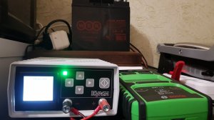 КУЛОН 825 - Lithium 24 Ah. Разряд до 10,5 Вольт, точное определение Остаточной Ёмкости АКБ.