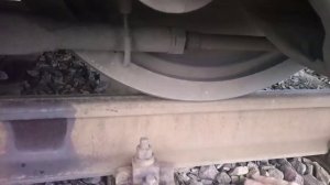 Ослабление, проворот бандажа  колёсной пары как выявить, визуальные признаки.