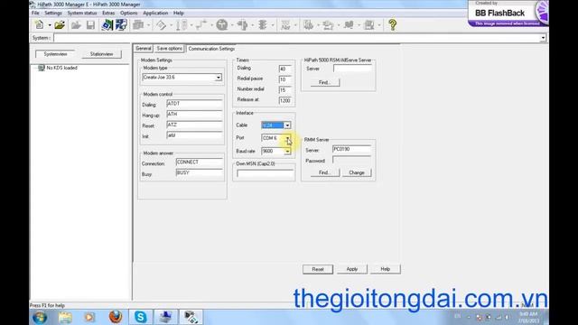 Hướng dẫn cấu hình và lập trình tổng đài Siemens 3000 bằng dây cáp V.24 смотреть онлайн