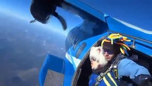 Первый прыжок с парашютом.