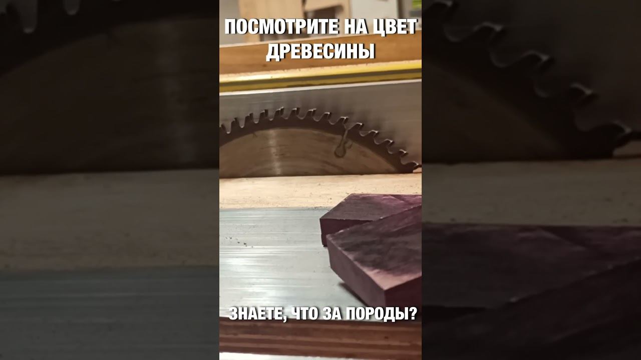 Редкие породы дерева! Цвет огонь! смотреть онлайн