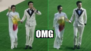 КРАСИВАЯ ПАРА НА КРАСНОЙ ДОРОЖКЕ / ДИМАШ И ВЭЙ ВЭЙ