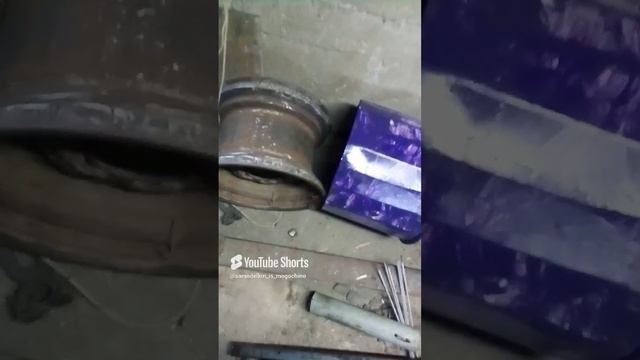 собираю прицеп на шинах низкого давления