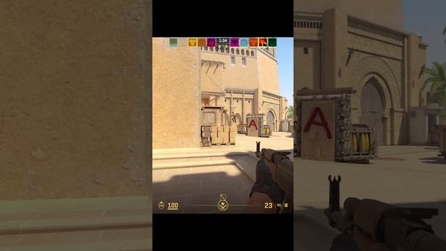 CS2 -4 Mirage #shorts #cs2 #csgo #counterstrike2 #csgoclips #кс2 #cs2clips #cs #blackbrince #gaming