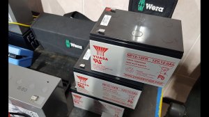 AGM  YUASA ( 12 Ah ) Нормы внутреннего сопротивления аккумулятора =  15 - 16   mOm. ( АКБ 2019 г. )