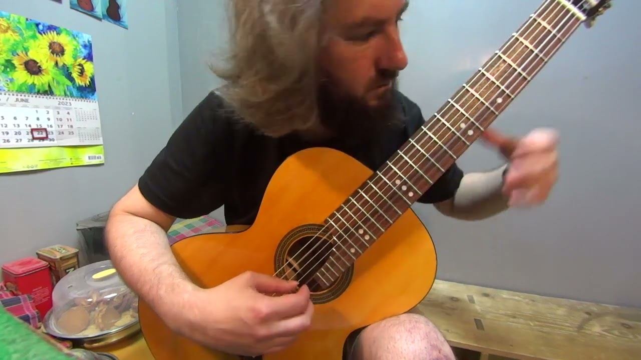 Звучит новая семиструнная гитара мастера А. Хорина. "Я нигде дружка не вижу" Сихра, исп. А. Тонких. смотреть онлайн