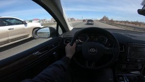 2018 Volkswagen Touareg POV Test Drive
