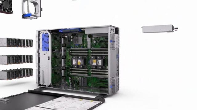 HPE ML350 ExplodedView смотреть онлайн