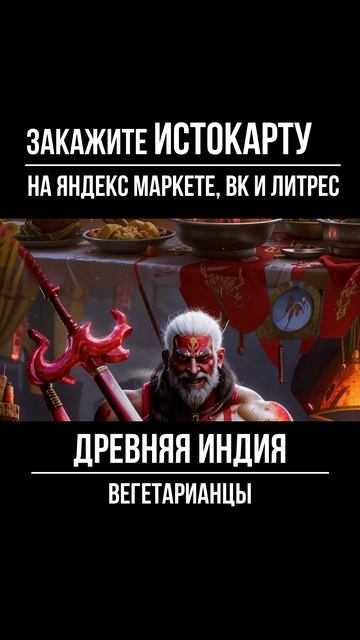 Древняя Индия. Вегетарианцы. Всеобщая история. Истокарта. Histomap