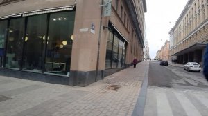 Хельсинки - трамвай из Катаянокка к музею Андерсона в Камппи