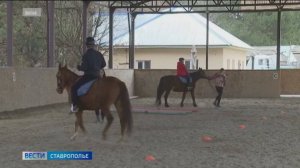 В Ессентуках готовится к открытию первый на Юге России всесезонный манеж лечебно-верховой езды