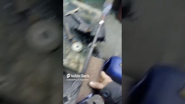 делаю пешню с лезвия рубанка