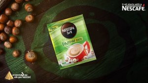 NESCAFÉ 3in1 Hazelnut Latte – Delightfully nutty and creamy